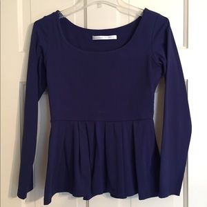 Susana Monaco Peplum Top S